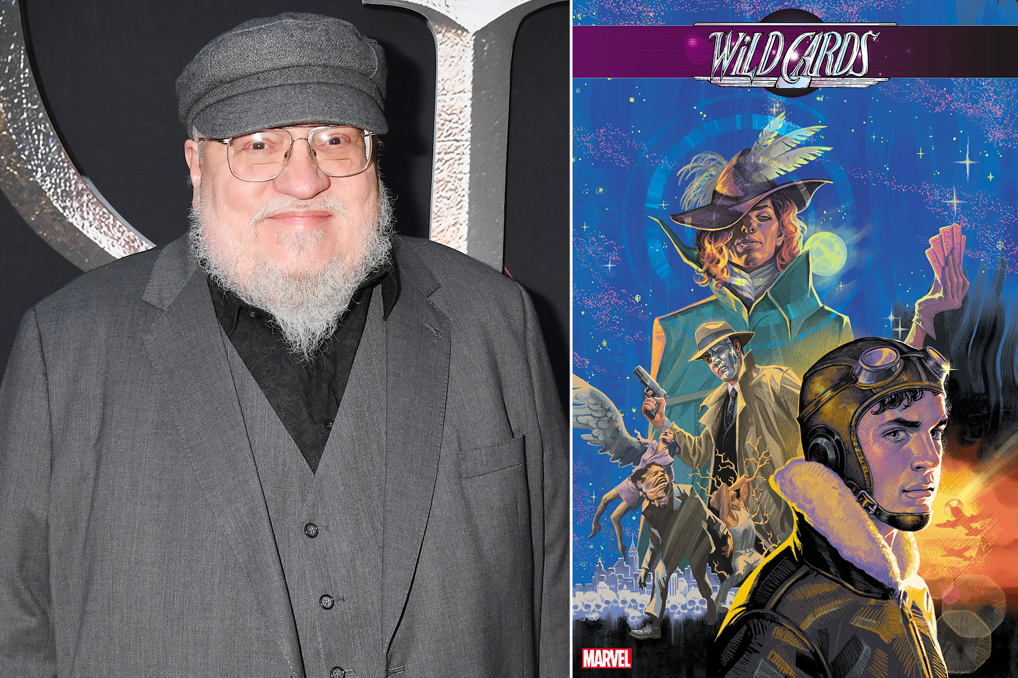 Marvel выпустит серию комиксов по антологии писателя Джорджа Мартина «Дикие карты» про загадочный вирус