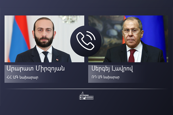 Միրզոյան-Լավրով հեռախոսազրույցում կարևորվել է Ղարաբաղի հակամարտության կարգավորումը Մինսկի խմբի մանդատի ներքո
