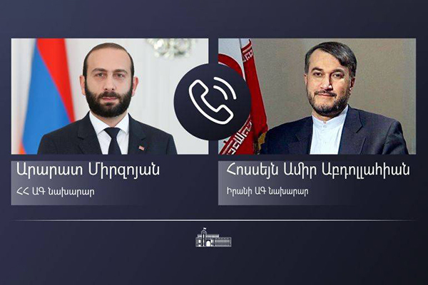 Հայաստանի նկատմամբ Ադրբեջանի հերթական ագրեսիան լուրջ սպառնալիք է տարածաշրջանում անվտանգության հաստատման ջանքերին. Միրզոյանը՝ իրանցի գործընկերոջը