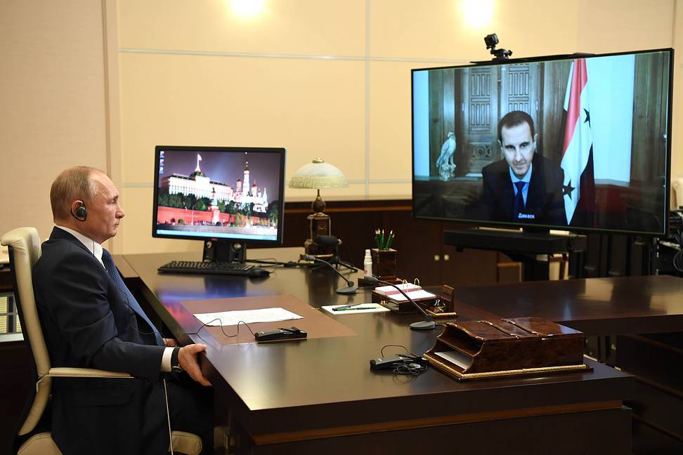 Путин заявил, что очаг международного терроризма в Сирии фактически ликвидирован